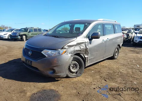 2015 Nissan Quest S from USA, damaged, VIN JN8AE2KP8F9133643